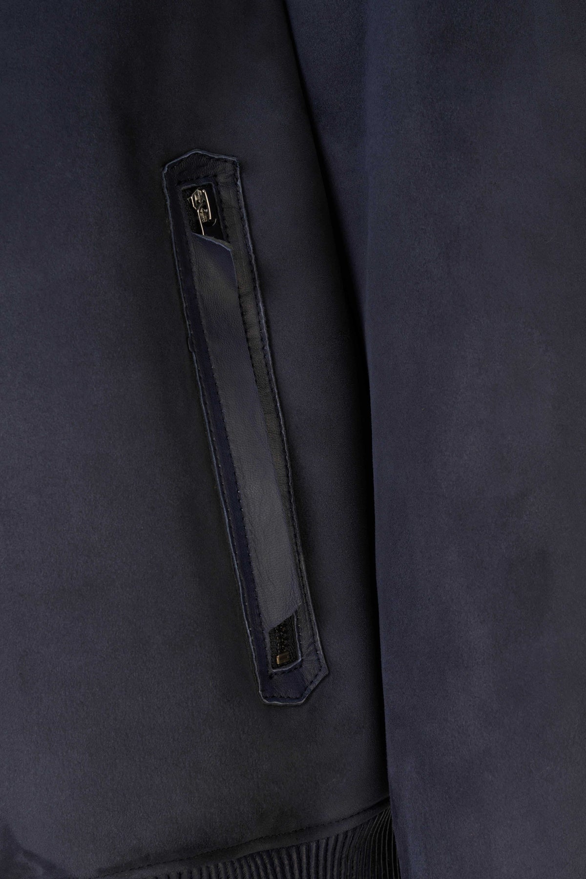 Arctic Hooded Shearling Bomber jacket with leather exterior and Merino shearling lining showcasing luxury winter wear