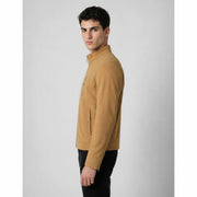 Men's Falcon Nubuck Racer Jacket in premium nubuck leather with a minimalist design and streamlined silhouette
