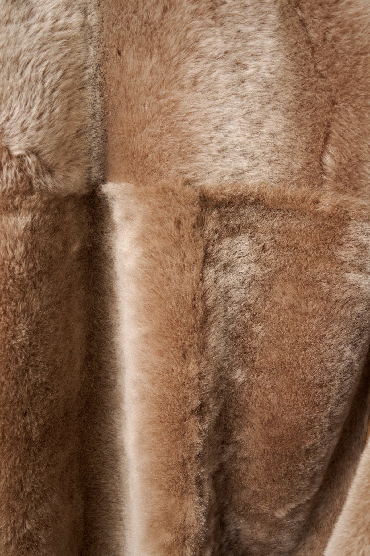 Kensington Shearling Leather Jacket in saddle brown with natural shearling lining and classic British design